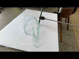 Harmonograph Large Format Drawing Tips: See How It's Done | RD1Studio.com