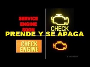 Porque Parpadea la Luz del Check Engine - Service Engine que se debe Hacer