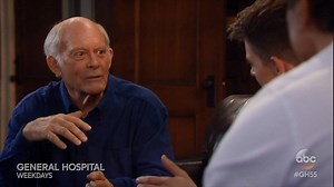Mike has an episode that takes both Michael and Sonny by surprise. How hard must it be for Sonny to see his father go through this? | General Hospital