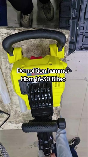 Demolition Hammer Review: HBM 16-30 Bitec Features