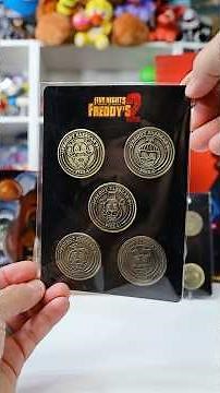 I got REAL FNAF Tokens! #fnaf #fnaf2 #fivenightsatfreddys
