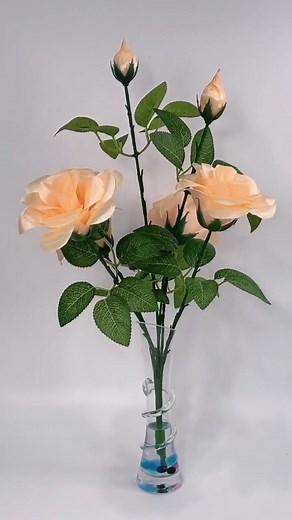 DIY Ribbon Flower Home Craft Tutorial