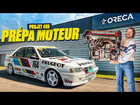 Le MOTEUR de la 405 part chez ORECA ! (Objectif doubler la puissance ?)