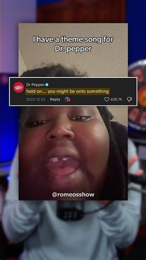 TikTok Jingle Becomes a Dr Pepper Ad 🔥