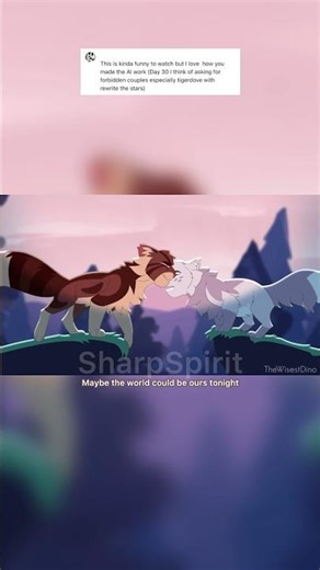 Rewrite the stars #warriorcats #tigerstar #dovewing #edit