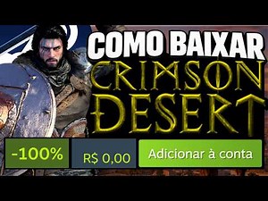 COMO BAIXAR E INSTALAR CRIMSON DESERT NO PC EM 2026 (JOGO OFICIAL)