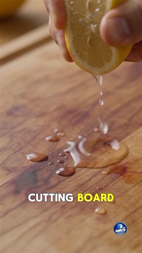 Why Does Lemon Juice Clean Cutting Boards? #DidYouKnow #kitchenhacks