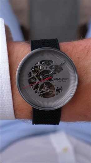 Ciga Design Skeleton – Zobacz duszę zegarka zamkniętą w tytanie!| Zegarownia.pl