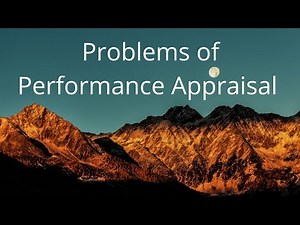Problems of Performance Appraisal | Human Resource management Video Lecture | Crash Course for UGC NET Management
