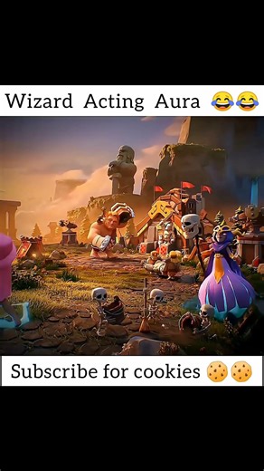 Wizard Acting Like He Has Aura 🤣🔥 | Clash Royale Fan Made ‪@ClashRoyale‬