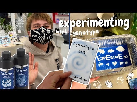 I Tried Cyanotype Printmaking