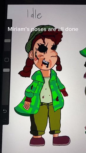 Miriam and Abby Pose Ideas for Animation