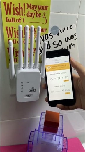 Extend your WiFi coverage across home & office.#wifiextender #viralshortvideo #ytviral