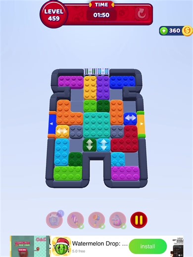 Color Block Jam: Level 459 Walkthrough Guide