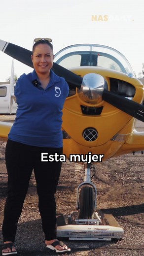 54K views · 2.7K reactions | Ella pilotea un avión con sus pies #nasdaily #1minute #first #women #pilot #airplanes #peopleofdetermination #spanish #mexico | Nas Daily Español | Facebook