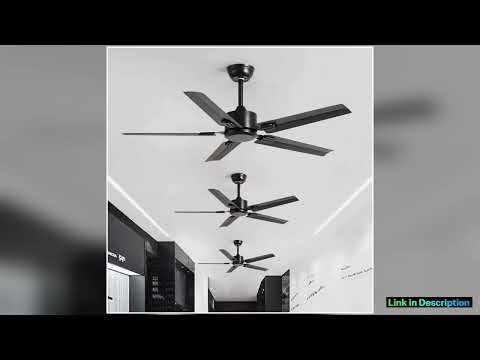4252 Inch New Type of Strong Wind Silent Industrial Retro Ceiling Fan Dining Room Living Room Home