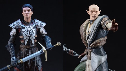 Dragon Age: Inquisition's Cassandra and Solas Get Epic New Statues From Dark Horse Direct