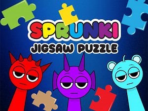 Play Sprunki Jigsaw Puzzle | Free Online  Games. KidzSearch.com