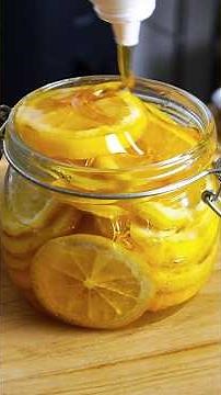 3 Ingredients! Done in Just 30 Minutes! How to Make Honey Lemon Syrup! #EasyRecipe #lemon #JustMi...