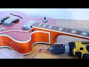 "Fitting A Pick Guard" - Guitar Tutorial