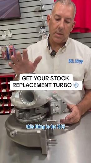 GET YOUR STOCK REPLACEMENT TURBO 💨 #pdi #fyp #tuner #mechanics #mechanicsoftiktok #diesel #truckdriver #intake #dallas #injectors #viral #turbo #detroit #tune | Big Shop Diesel Services
