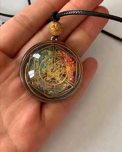 Our Magnetic Energy Talisman is more than just a necklace—it’s a true energy transformation in a single piece! 🌈✨ Sure, we may be a bit biased, but with thousands of happy customers, can you blame us? 💎 Made from 100% natural, radiant Rainbow Quartz 🌌 Naturally balances chakras and clears energy blockages ⚡ Amplifies your power in meditation and manifestation Still unsure? 🤔 Here’s what our customers have to say: 👉 “Such vibrant colors, and I instantly feel more at ease. It truly shields me