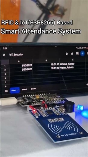 Smart RFID Attendance System