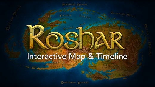 Announcing: An Interactive Map & Timeline of Roshar