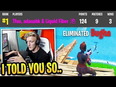 Tfue *UNSEEN* Games Winning Champion Series Finals with NEW Trio...