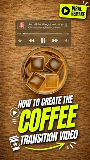 Recreate This Viral Morning Coffee Transition Video Effect. FlexClip Viral Remake #07