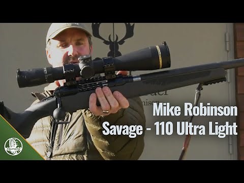 Mike Robinson on why he loves his Savage 110 Ultralite rifle