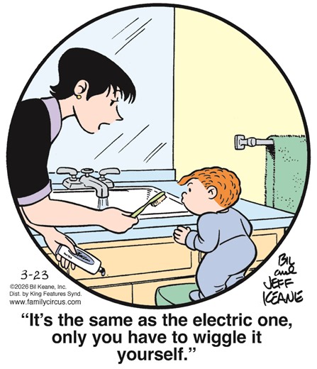 The Family Circus Comic Strip 2026-03-23 | Comics Kingdom