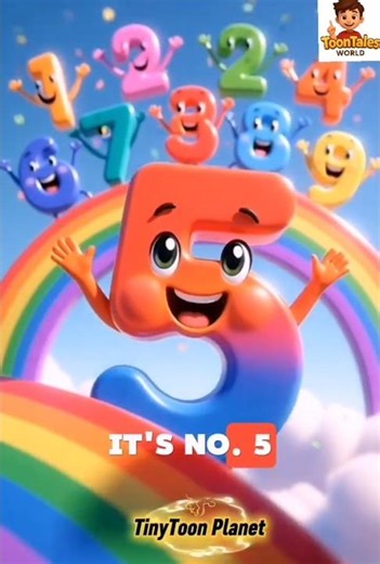 The Lost Number 5 🔍 | Counting Fun for Kids