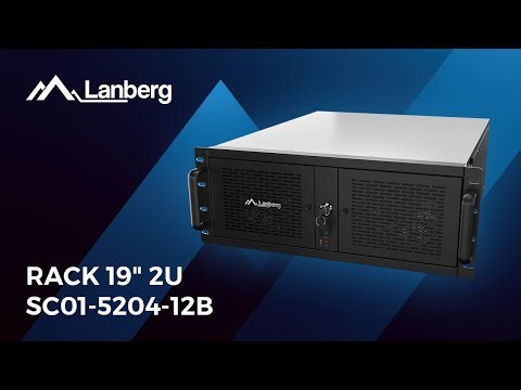 Advanced Lanberg RACK 19" 4U server case SC01-5204-12B