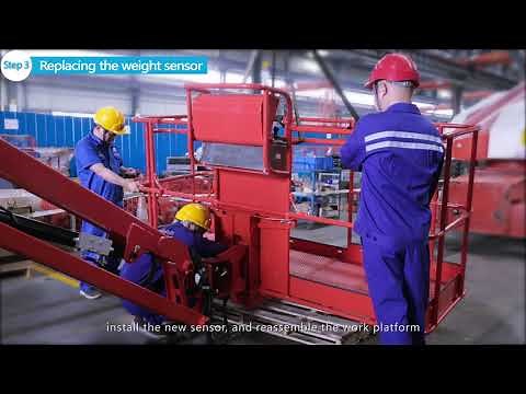 SINOBOOM | Troubleshooting Telescopic Boom Lift Common Faults - Weight Sensor Repair