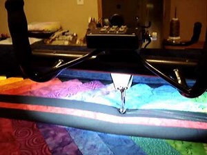 Longarm quilting - computer guided Statler Stitcher