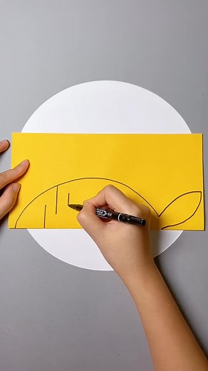 1.7K views | Easy Origami |Teach You How To Cut A Moving Fish#origami...