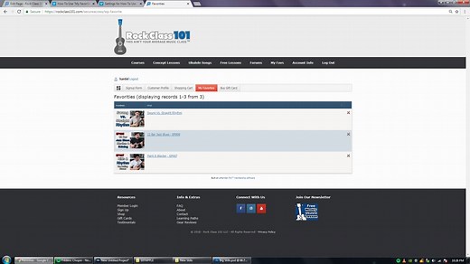 How To Use "My Favorites"