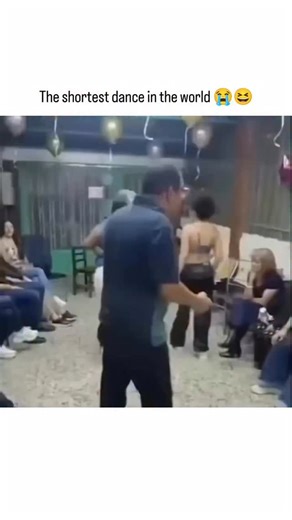 funflix on Instagram: "The post shares an 8-second video of a lively party where a man joins a woman in energetic dancing but immediately pivots to claim a newly vacated chair, turning a flirtatious moment into a comedic display of seat prioritization. Authored by @Bharathsuriya_ , a meme and entertainment creator with a bio emphasizing relatable content, the clip has sparked 48 replies in under four hours, predominantly humorous takes like "very smart man " that amplify its viral appeal. Such "