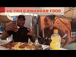 CAMEROONIAN 🇨🇲 TRIES RWANDAN 🇷🇼 FOOD FOR THE FIRST TIME with ‪@UlrichBeng‬