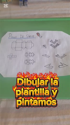 Cómo hacer el lava chicken 🌋🍗 en Papercraft #minecraft #papercraft