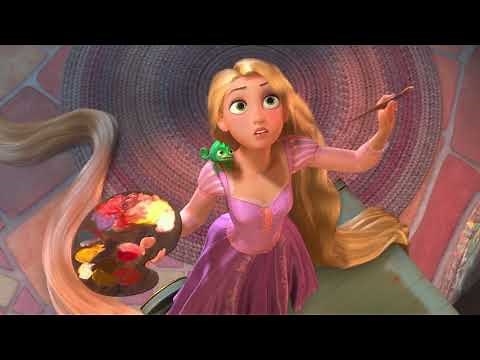 Tangled(HD-1080) - Rapunzel's Daily Routine - When Will My Life Begin? #002