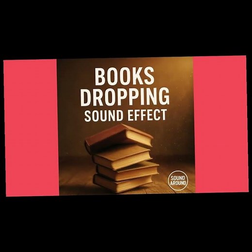 🎧 Books Dropping Sound Effect – Realistic Thud Audio