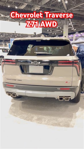 Chevrolet Traverse Z71 AWD #shorts #chevytraverse