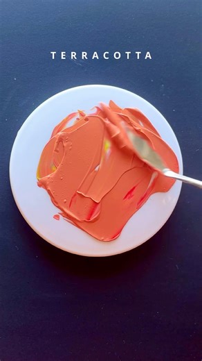 How to mix Terracotta color #colormixing