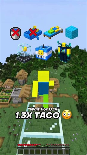 Wait for 0.1x TACO😱😱#minecraft #viral #shorts