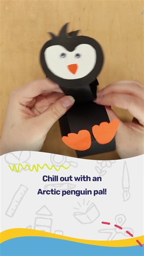 Arctic Penguin Craft for Kids