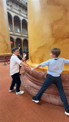 🏛 Field Trip Highlights! Our students explored the National Building Museum, where architecture, engineering, and design come to life inside the historic U.S. Pension Bureau. Inside this remarkable space, they learned how the building once served veterans and their families, examined Civil War pension documents, and studied photographs that brought history to life. Imagination took over as students designed and built with LEGOS, viewed exhibits featuring books on architecture and miniature mode