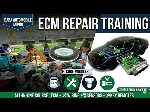 Ecm Repair Training // All in one Course // Ecm + Wiring + Sensors + Scanning + Key remote + BS6 DPF
