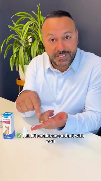 Oticbliss® Vet-Strength Ear Drops for Healthy Pet Ears 🐶🐱